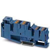 Клемма потенциальные блоки PTU 35/4X6/6X2,5 BU | код 3214081 | PHOENIX CONTACT