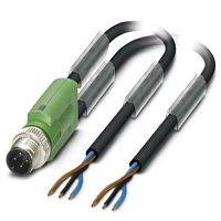 Кабель для датчика / исполнительного элемента SAC-3P-Y/2X 3,0-PUR SCO | код 1524213 | PHOENIX CONTACT