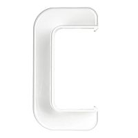 Прямой ввод в стену для короба 70х40 мм (розница, 1 шт в пакете) | код AIR70407R | DKC