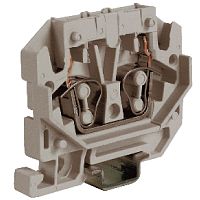 HPP.2GR(Ex), мини зажим, проходной 2,5 кв.мм серый | код ZHP170GR | DKC