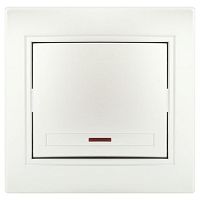 Выключатель Intro Plano 1-102-06 | код Б0053736 | ЭРА