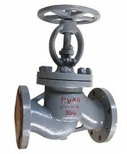 Вентиль стальной 15с22нж Ду 65 PN40 фланцевый | код 143200016 | ЧАЗ