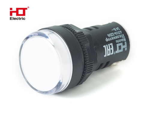 Лампа AD16-22DS(LED)матрица d22мм белый 24В IP40 HLT | код 085-06-06| HLT