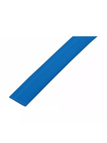 Трубка термоусадочная ТСТ 20/10 синий t усадки +70c~+115c t рабочая -55с~+125c | код. tst20_10_blue | ТСТ