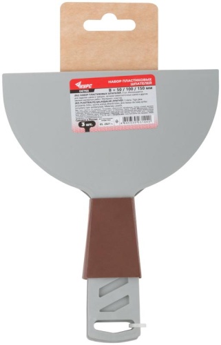 Шпатели пластиковые набор 3 шт, 50/100/150 мм | код 6765 | FIT фото 4 Шпатели пластиковые набор 3 шт, 50/100/150 мм | код 6765 | FIT фото 4