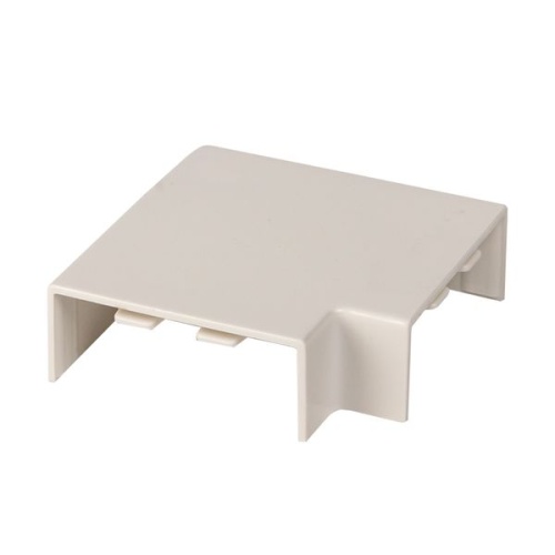 Поворот 90 гр, (40х16) (4 шт) белый-Plast | код abw-40-16x4 | EKF фото 2