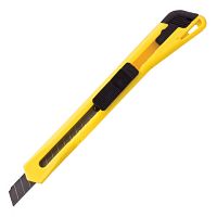 Нож канцелярский 9 мм BRAUBERG Classic, фиксатор, корпус ассорти, упаковка с европодвесом, 230914 | код 230914 | BRAUBERG