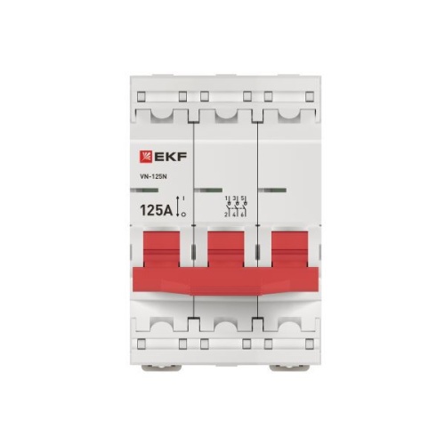 Выкл. нагрузки ВН-125N 3P 125А PROXIMA EKF | код S1253125 | EKF фото 4 Выкл. нагрузки ВН-125N 3P 125А PROXIMA EKF | код S1253125 | EKF фото 4
