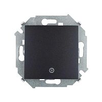 Розетка 2-м СП 15 16А IP20 250В 2х2Р без заземл. графит Simon 1590457-038