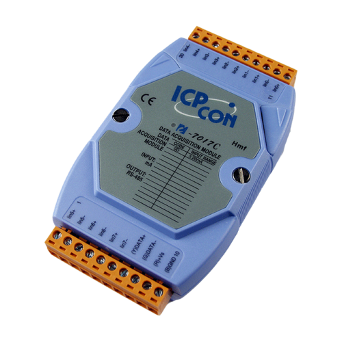 I-7017C CR 8-channel Analog Input Module (для ввода токовых сигналов, 125Ом шунт уже установлен) | код 00-01135116 | ICP DAS