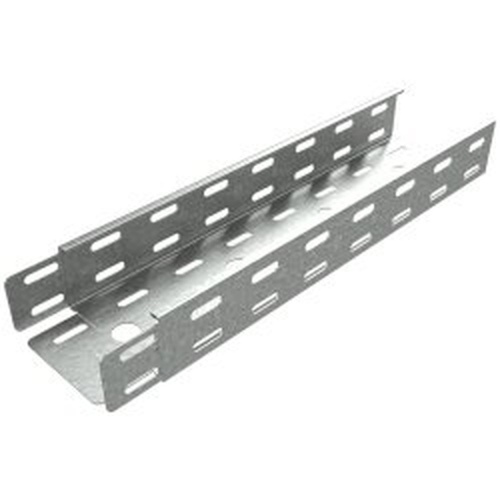 Лоток перфорированный 50х50х3000х0.55мм | код LP50-50-0.55-3000 | КМ-профиль