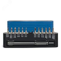 Набор отвертка с битами НБ-25 мини серия МАСТЕР | код 79773 | КВТ