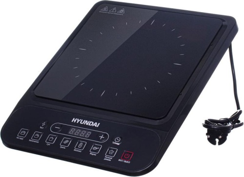 Плита индукционная HYC-0101 (настольная) черн. стеклокерамика | код 1200724 | HYUNDAI