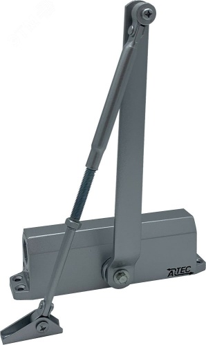 Доводчик дверной (цвет серебро,до 120кг) | код ATEC-D206H-Sl | AccordTec