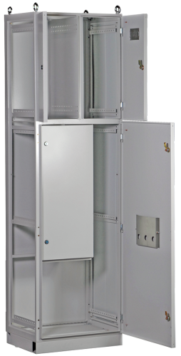 Шкаф напольный цельносварной ВРУ-3 20.60.45 IP31 TITAN | код YKM3-C3-2064-31 | IEK
