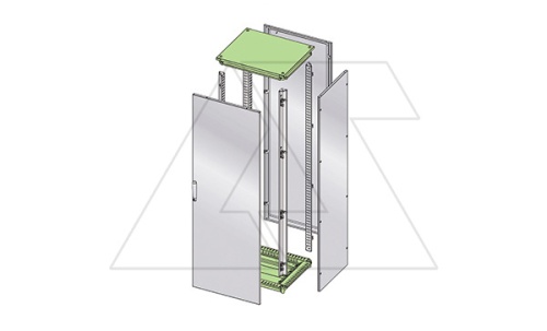Крыша + дно щита ENUX 1600x600мм (ШxГ), RAL5020, IP55 | код EUTF-160060 | ETA