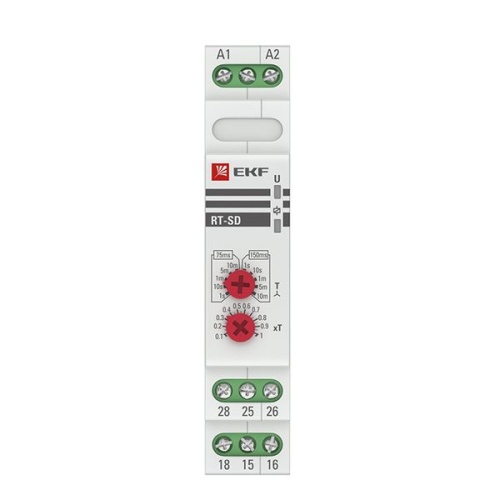 Реле времени (для двигателей "звезда-треугольник") RT-SD 12-240В PROxima | код rt-sd-12-240 | EKF фото 4 Реле времени (для двигателей "звезда-треугольник") RT-SD 12-240В PROxima | код rt-sd-12-240 | EKF фото 4