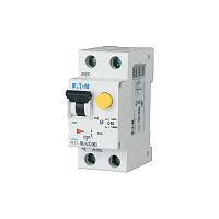 Диф. авт. выключатель PFL7-40/1N/C/003, 1P+N, 40A, хар-ка C, 10kA, 30mA, тип АC, 2M, стикерованный | код 263561-00.00-00.00-01.01 | EATON