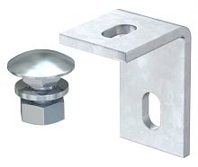 Комплект креп. угловой 70х50+болт M10х25 гор. оцинк. BW 70 40 FT OBO 6019706