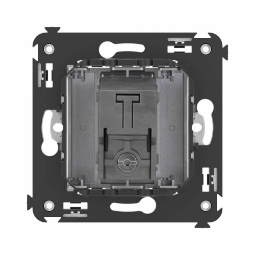 Avanti Розетка TV оконечная в стену, Закаленная сталь | код 4404523 | DKC фото 4