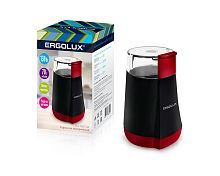 Кофемолка электрич. ELX-CG02-С43 130Вт 220-240В 70г черн./красн. | код 13978 | Ergolux