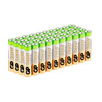 Алкалиновые батарейки GP Super Alkaline 24А ААA - 40 шт. в пленке 24A-2CRVS40 | код 4891199155536| GP Batteries