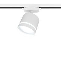 Светильник трековый ARTLINE поворотный 85х85х80мм GX53 230В алюм./пластик. 4кв.м бел Ritter 59865 1