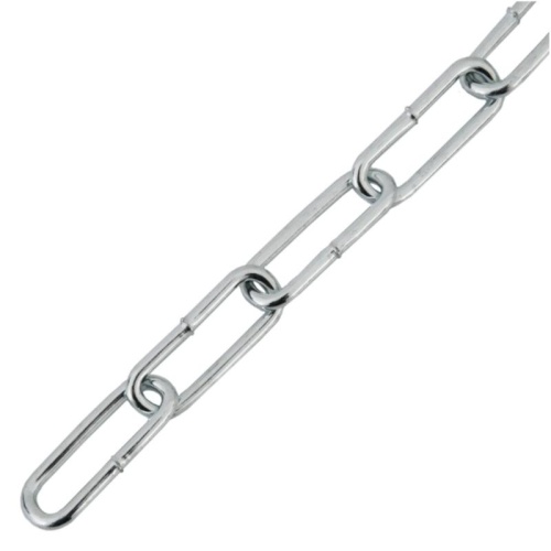 Цепь длиннозвенная 2мм DIN 763 (LLC) накл. (уп.80м) Tech-Krep/Zitar 103330