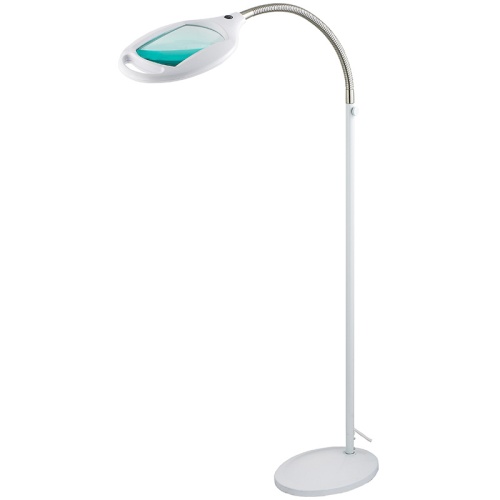 Лупа напольная REXANT, 3D, с подсветкой 42 LED, белая | код 31-0512 | REXANT
