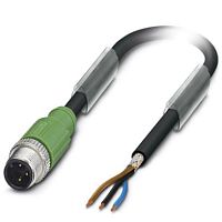 Кабель для датчика / исполнительного элемента SAC-3P-M12MS/ 1,5-PUR SH | код 1682650 | PHOENIX CONTACT