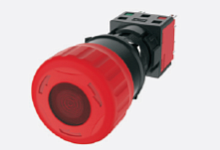 TS6510-0GL10-R02 Кнопка TS6 аварийного останова, 2НЗ, D25мм, крас., шт | код TS6510-0GL10-R02 | SUPU
