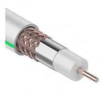 Кабель коаксиальный PROconnect SAT 703 B, Cu/Al/Cu, 64%, 75 Ом, бел (01-2431-6) | Rexant