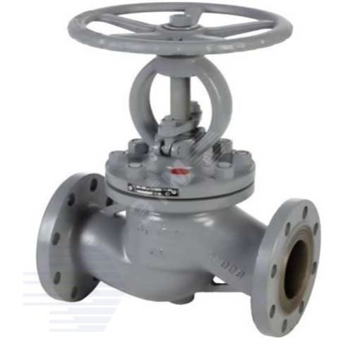 Клапан запорный стальной фланцевый 15с22нж Ду 15 Ру40 | код 007-8256 | КНР