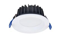 Светильник светодиодный FD 20 R 49 OP 940 D200 WH IP54 230х77мм 40Вт 4000К Ra 90 IP54 встраив. бел. даунлайт Русский Свет 11042023285