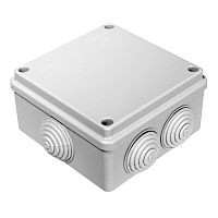 Коробка распределительная 40-0300м для о/п безгалогенная (HF) 100х100х50 (8шт/уп) Промрукав | код 40-0300м | ПРОМРУКАВ