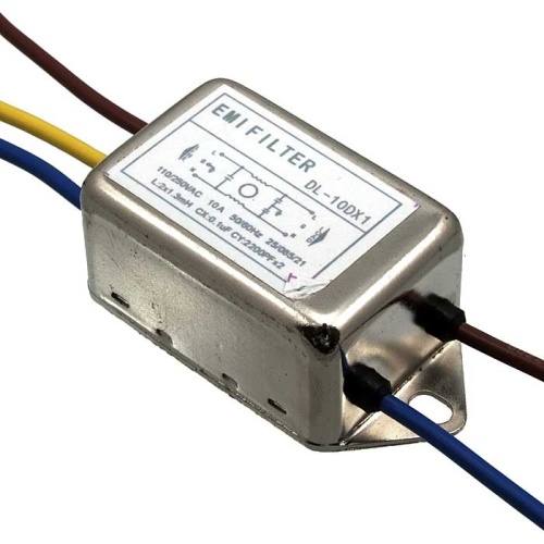 Сетевой фильтр RUICHI DL-10DX1, 10 А | код 90854 | Ruichi