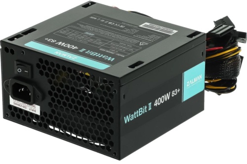 Блок питания Zalman ATX 400W ZM400-XEII (20+4pin) 120mm fan 4xSATA RTL | код 1775085 | ZALMAN