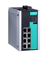 Коммутатор EDS-G508E Managed full Gigabit Ethernet switch with 8 10/100/1000BaseT(X) ports, -10 C to 60 C operating tempe | код 00-06084871 | MOXA