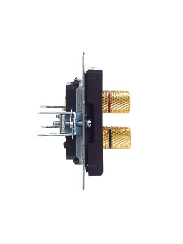 BRITE Аудиорозетка 4-мест. РА10-БрЧ черн. IEK | код BR-S40-K02 | IEK фото 4