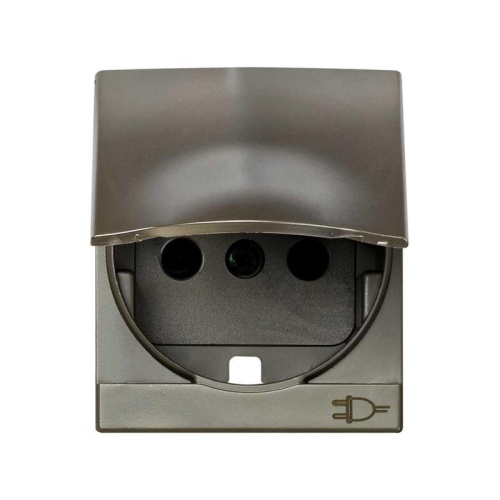 Накладка со шторками и крышкой на 75432-, 75464-69, S82C, шампань | код 82090-54 | Simon