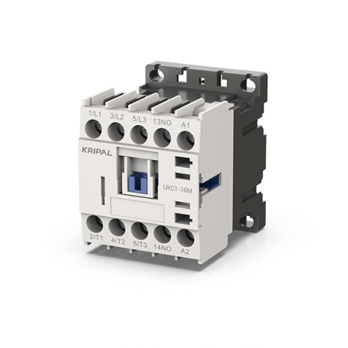 Контактор UKC1-18-11-230AC, 3P, 18A(AC-3), 40A(AC-1), 7.5kW(400VAC), Uк=230VAC, 1NO+1NC | код UKC1-18-11-230AC | Kripal