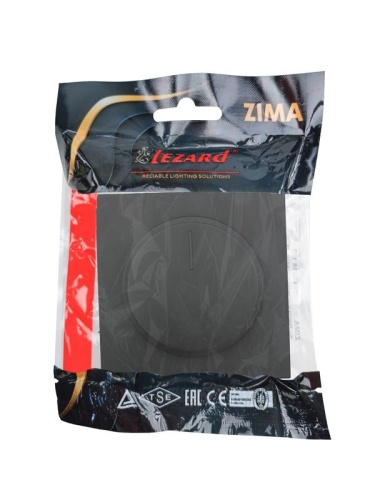 ZIMA Диммер 800W черный бархат LEZARD | код 704-4288-115 | LEZARD фото 7