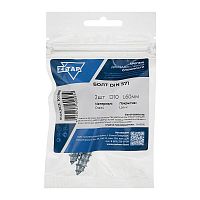 Шуруп DIN571 10х60 сантехнический, шестигранная головка (2шт) - пакет | код 103881 | Tech-KREP