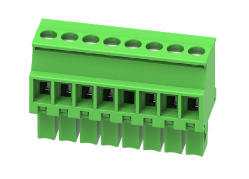 MC-RE3.5V09C-R-0001 Клемма МС, шаг 3.5мм, 9 конт. зел., шт | код MC-RE3.5V09C-R-0001 | SUPU