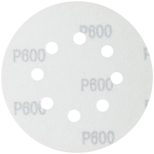 Круги шлифовальные с отверстиями (липучка), алюминий-оксидные, 125 мм, 5 шт. Р 600 | код 39842М | FIT фото 2 Круги шлифовальные с отверстиями (липучка), алюминий-оксидные, 125 мм, 5 шт. Р 600 | код 39842М | FIT фото 2