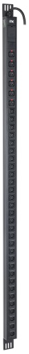 ITK PDU вертикальный 42U 1 фаза 32А 30 розеток C13 + 6 розеток C19 кабель 3м вилка IEC60309 (промышленная) | код PV22-30C13-06C19-41 | IEK