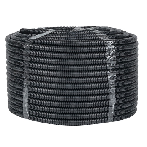 Труба гофр, ПНД с протяжкой d25 мм (50 м) черная-Plast | код tpnd-25-50m | EKF Труба гофр, ПНД с протяжкой d25 мм (50 м) черная-Plast | код tpnd-25-50m | EKF