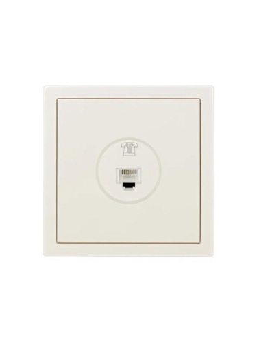 ZIMA Розетка телефонная евро слоновая кость LEZARD | код 704-9088-137 | LEZARD фото 3