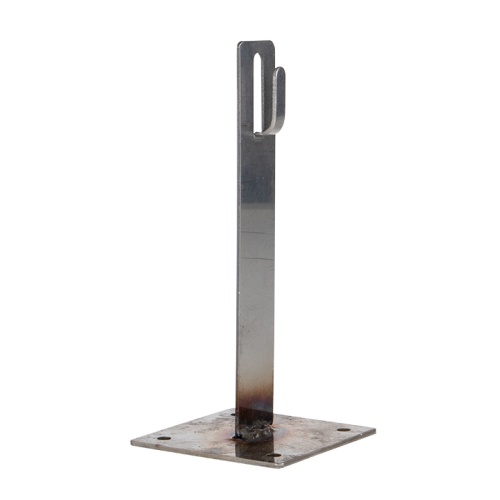 Держатель кровельный с подставкой h100/65мм, NI PROxima | код lp-d2106-ni | EKF Держатель кровельный с подставкой h100/65мм, NI PROxima | код lp-d2106-ni | EKF