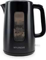 Чайник электрический Hyundai HYK-P2501 2.5л. 2200Вт черный корпус: пластик | код 1783974 | HYUNDAI